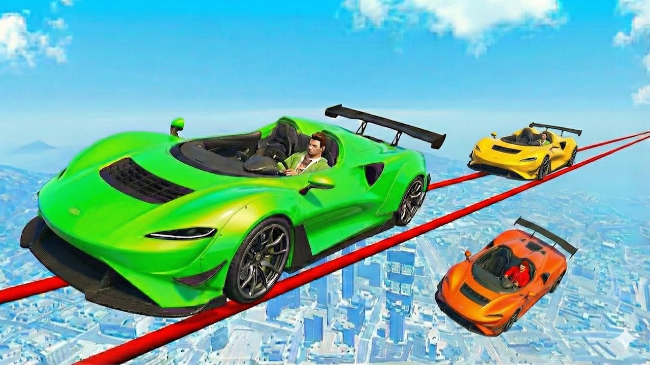 Impossible Parkour with *NEW* $9,000,000 Supercar in GTA 5