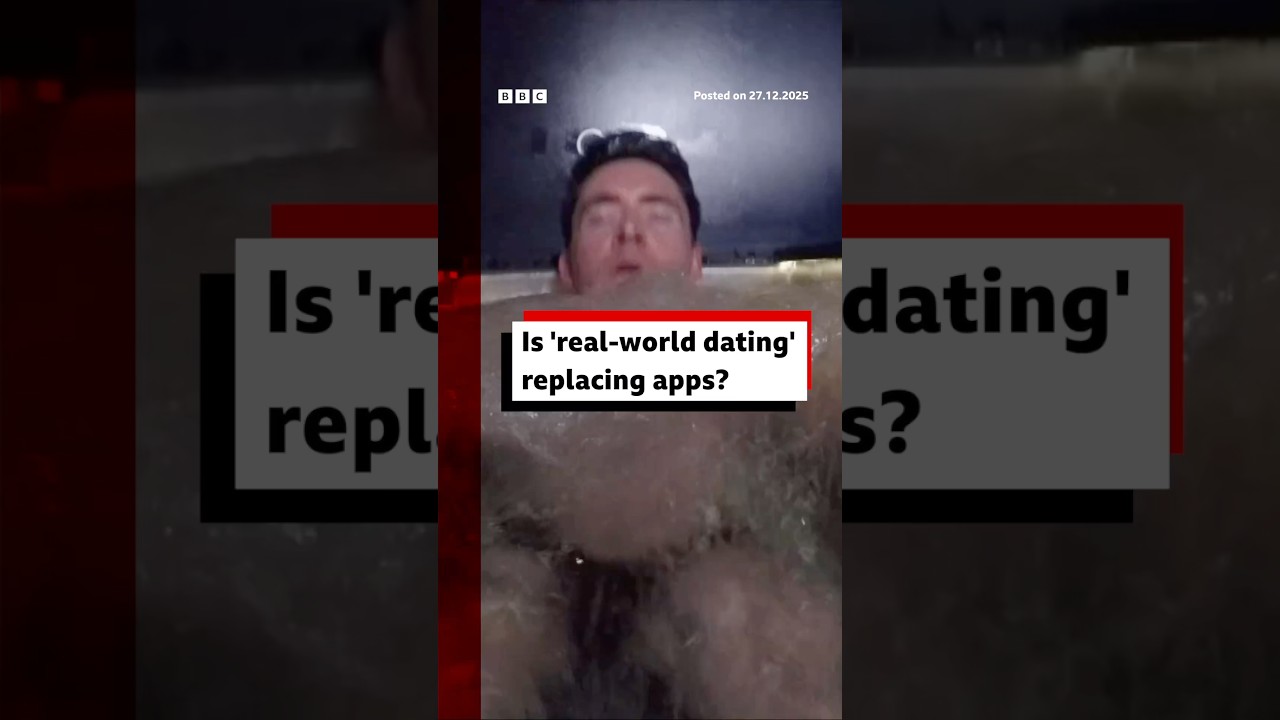 Is ‘real-world dating’ replacing apps? #Dating #BBCNews