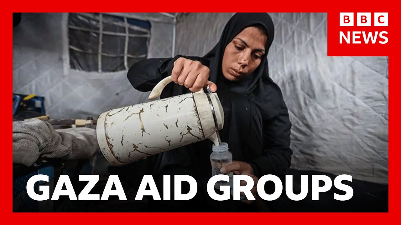 Israel to bar 37 aid groups from Gaza | BBC News