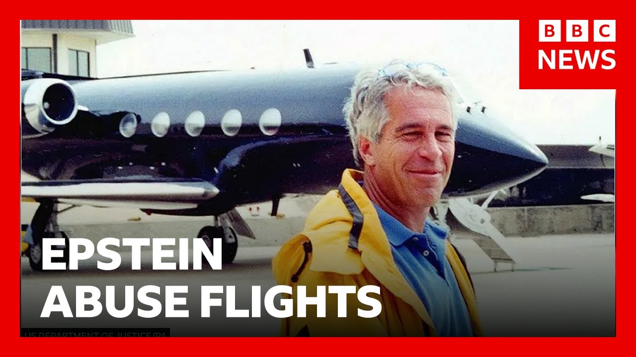 Jeffrey Epstein linked to multiple UK flights carrying women alleging abuse, BBC reveals | BBC News