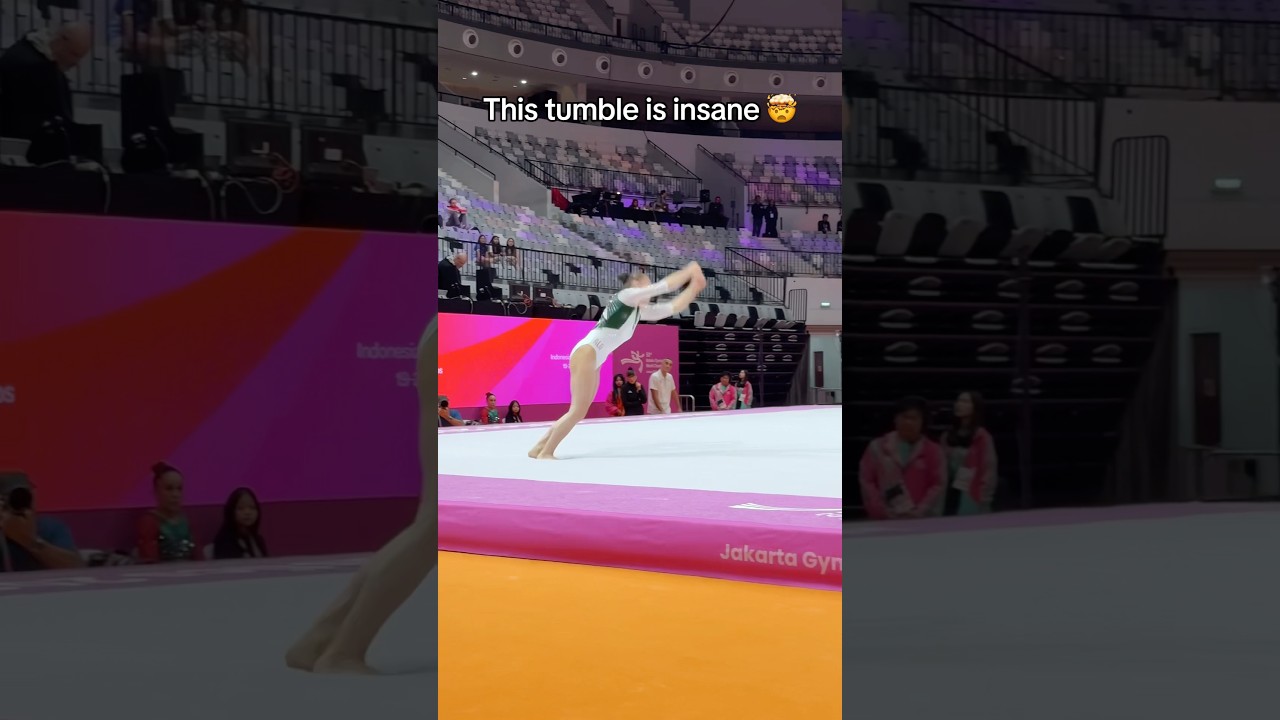 Kaylia Neymour is amazing 🤯🇩🇿#gymnastics #gymnast #olympics #sports #sport