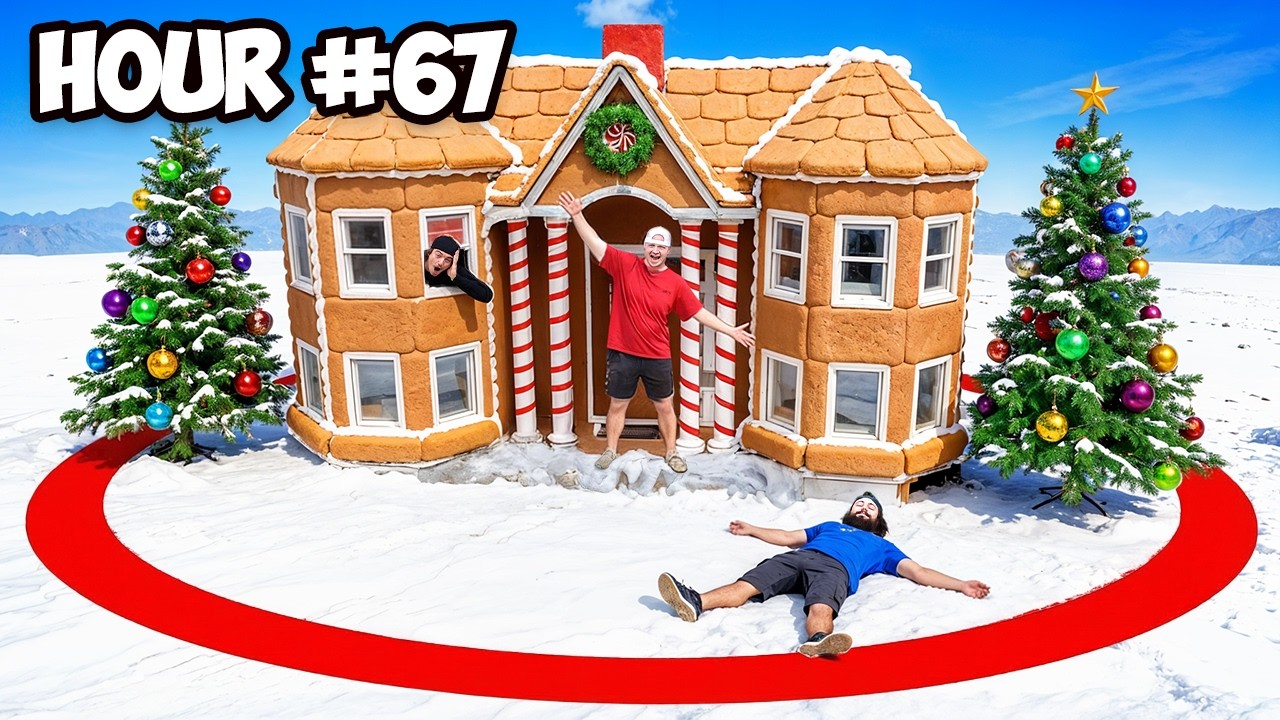 Last to Leave Gingerbread HOUSE!