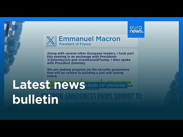 Latest news bulletin | December 30th, 2025 – Midday