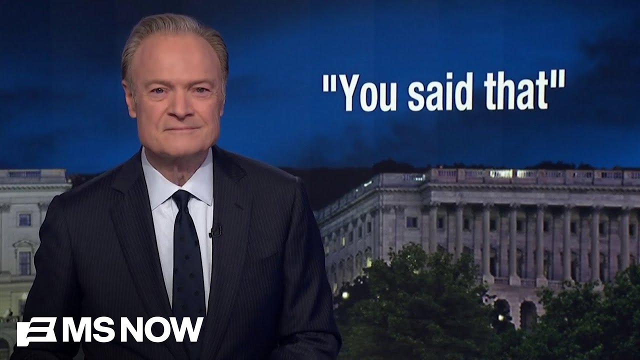 Lawrence: If Trump hasn’t called you a ‘terrible reporter’ then you’re not doing your job