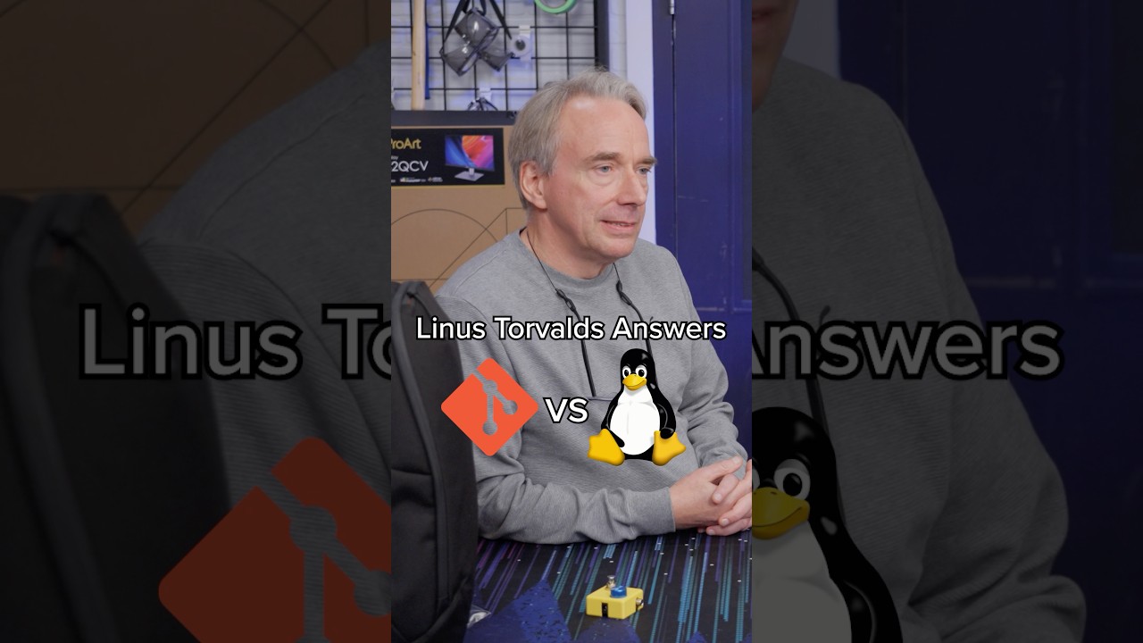 Linus Torvalds Answers git or Linux
