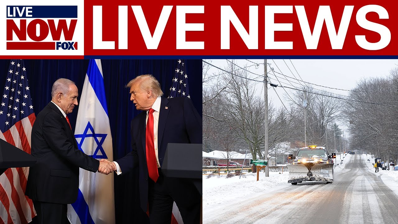 LIVE NEWS: Trump & Netanyahu meeting, Winter weather, NYE preps, more top stories