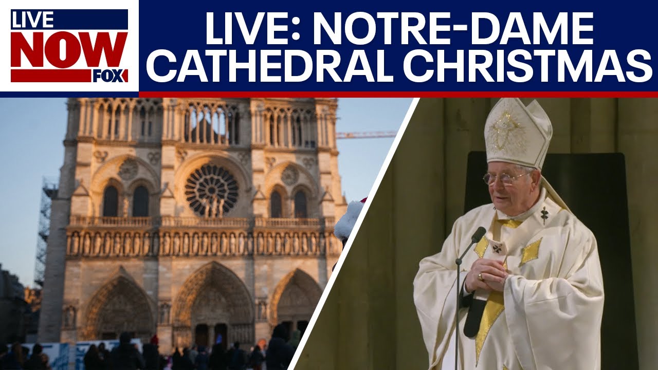 LIVE: Notre-Dame Cathedral Christmas church service from Paris