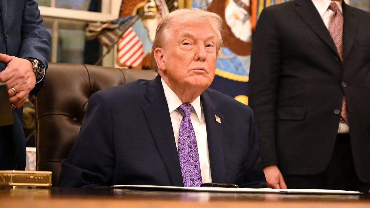 LIVE: Trump participates in bill signing ceremony | NBC News