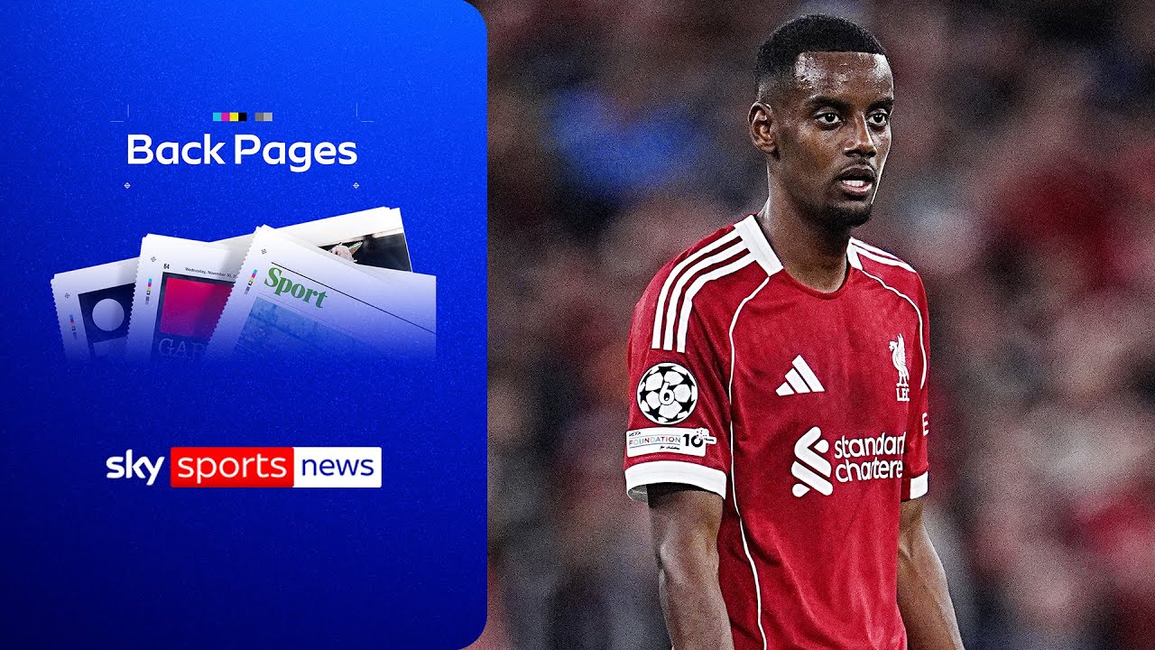 Liverpool confirm Isak leg fracture | Back Pages Tonight