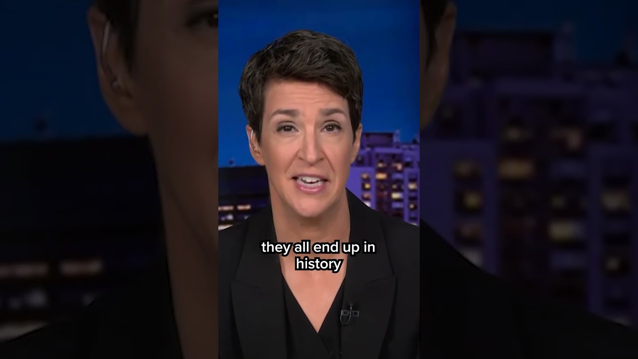 Maddow: Protests against Trump are ascending in popularity, as his sinks