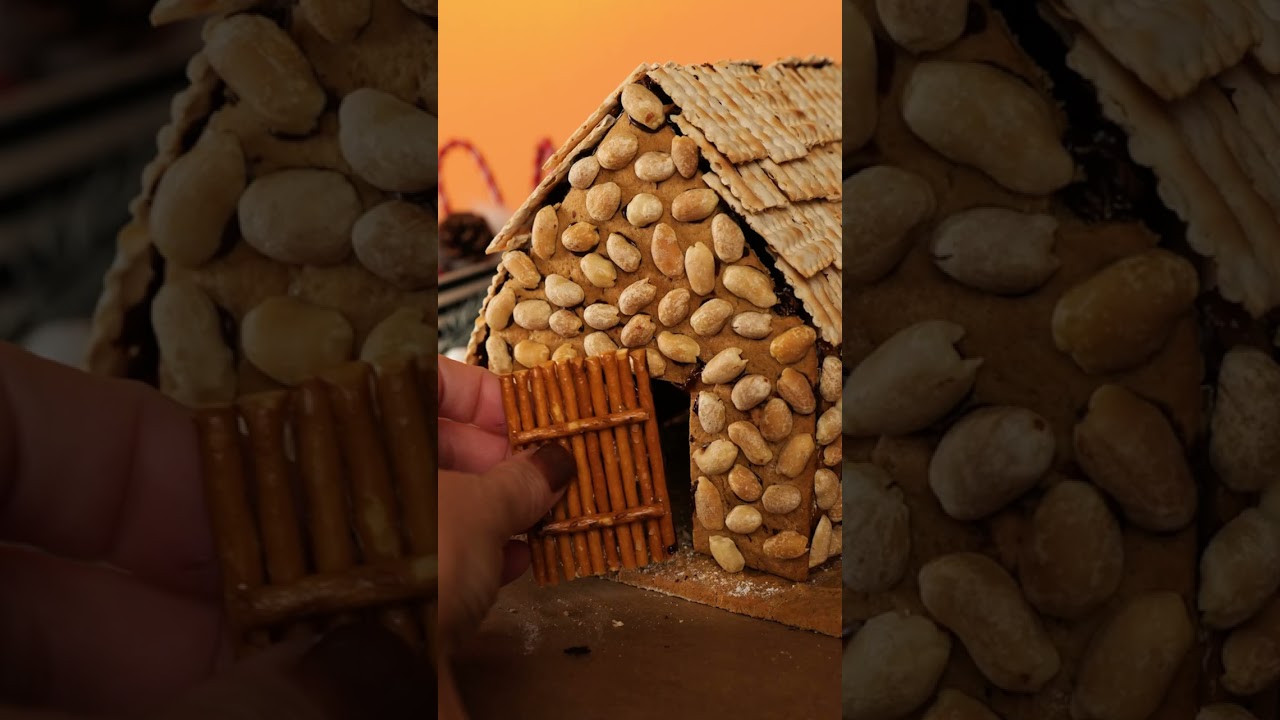 Make the Most Beautiful Gingerbread House With Me 🍪🎄✨