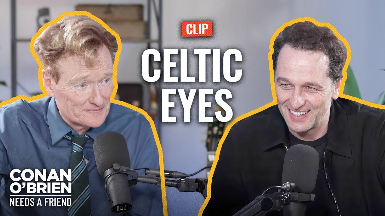 Matthew Rhys & Conan Have “Celtic Eyes” | Conan O’Brien Needs A Friend