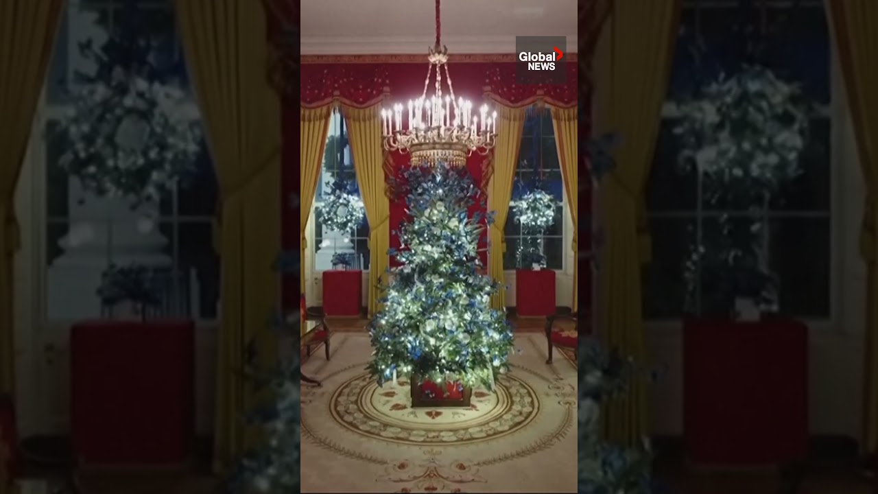 Melania Trump appears in new video showcasing White House holiday decorations