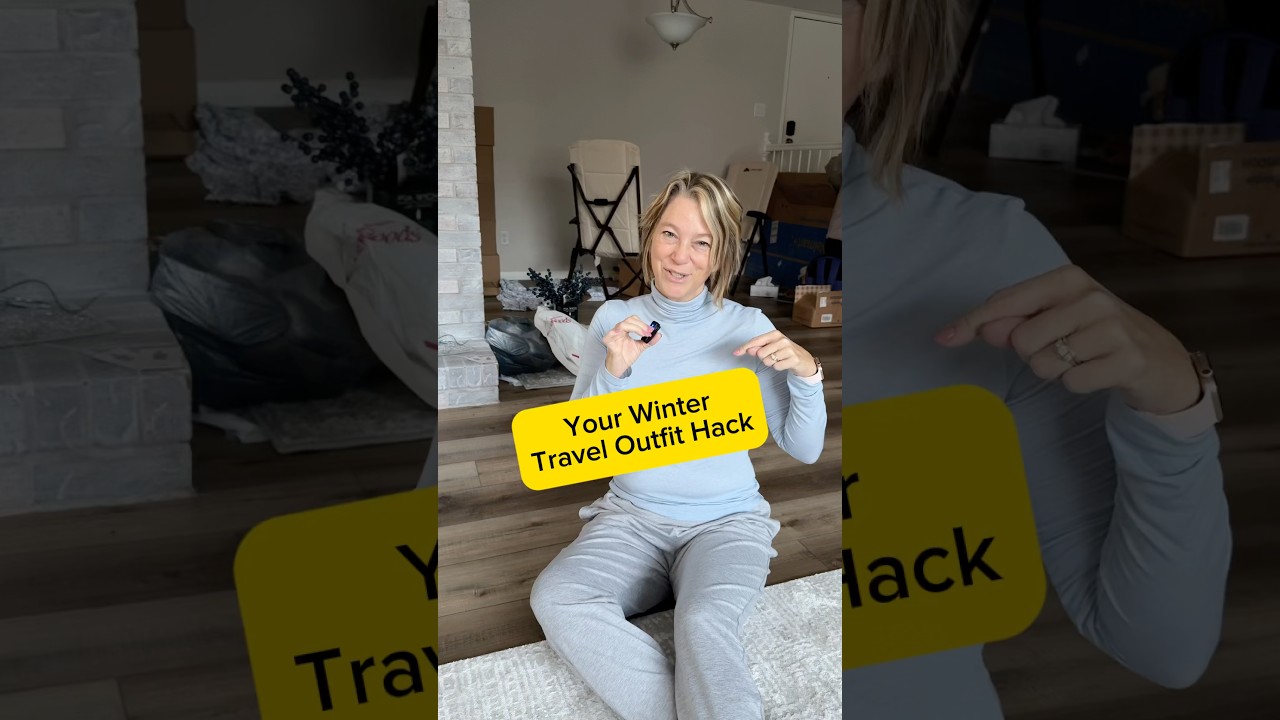 My Winter Outfit Travel Hack for Women Over 40