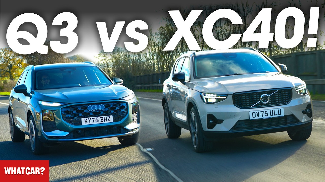 NEW Audi Q3 vs Volvo XC40 review – which SUV is best? | What Car?
