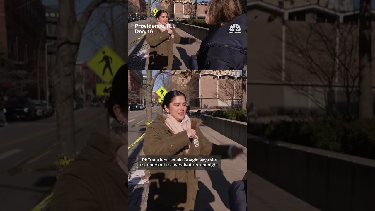New video shows person of interest in Brown University shooting