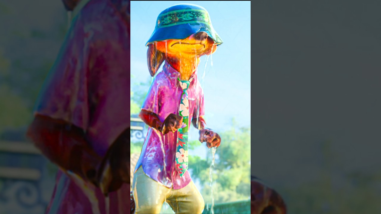 Nick Gets Wet 😂 – ZOOTOPIA 2