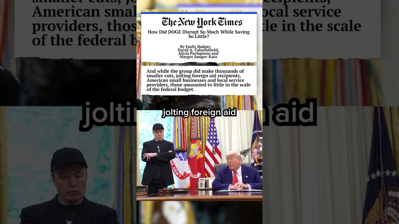 NYT: Federal spending actually went up under Elon Musk’s DOGE