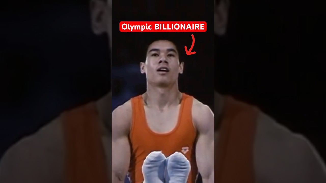 Olympic Champion and BILLIONAIRE 😳 #gymnastics #gymnast #olympics #olympic #sports #sport #lining