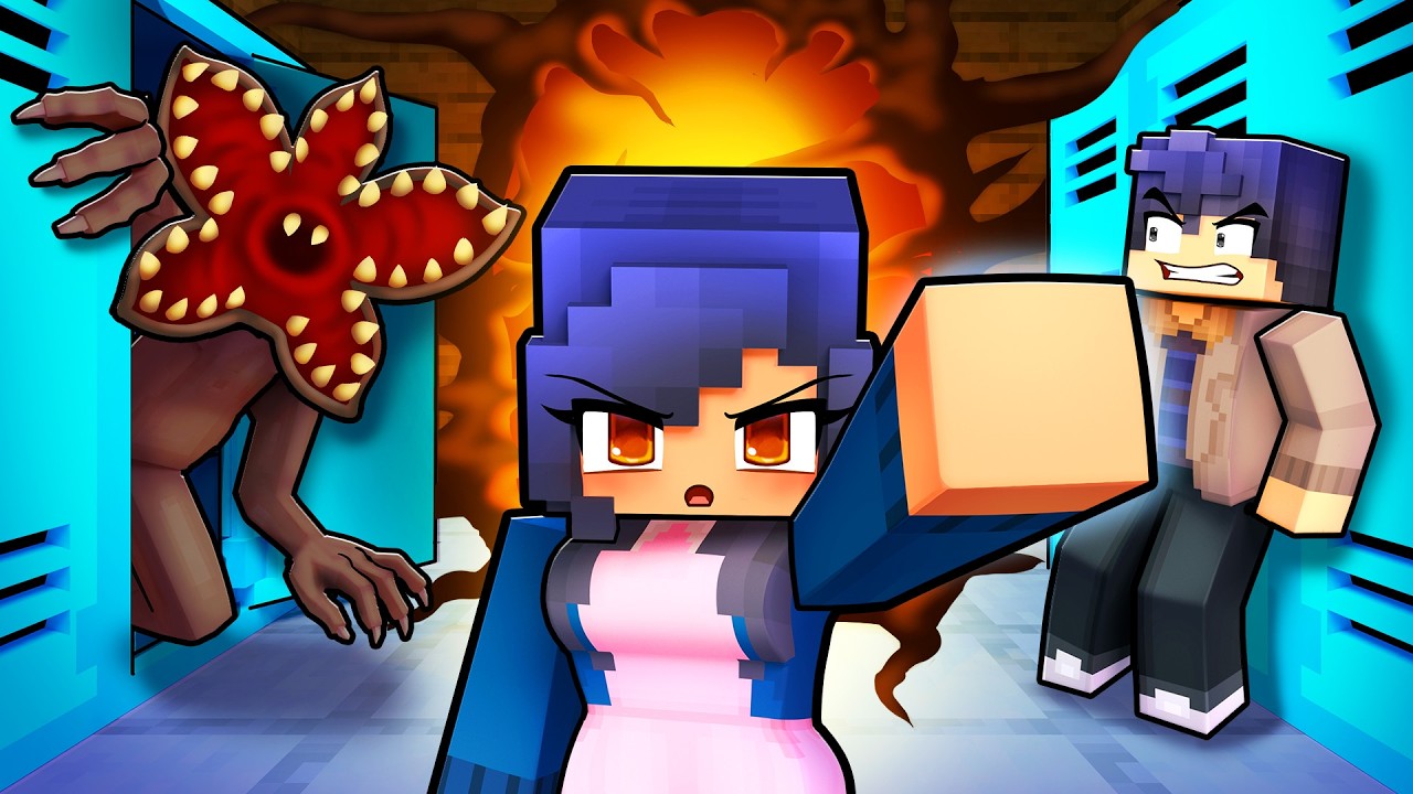 ONE GIRL at a STRANGER THINGS School!