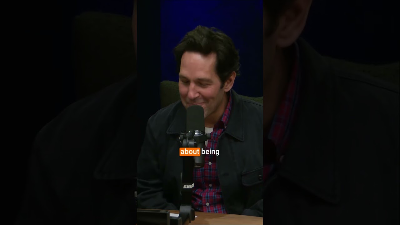 Paul Rudd feels _____ about being Conan’s friend. #podcast #comedy #conanobrien #comedian
