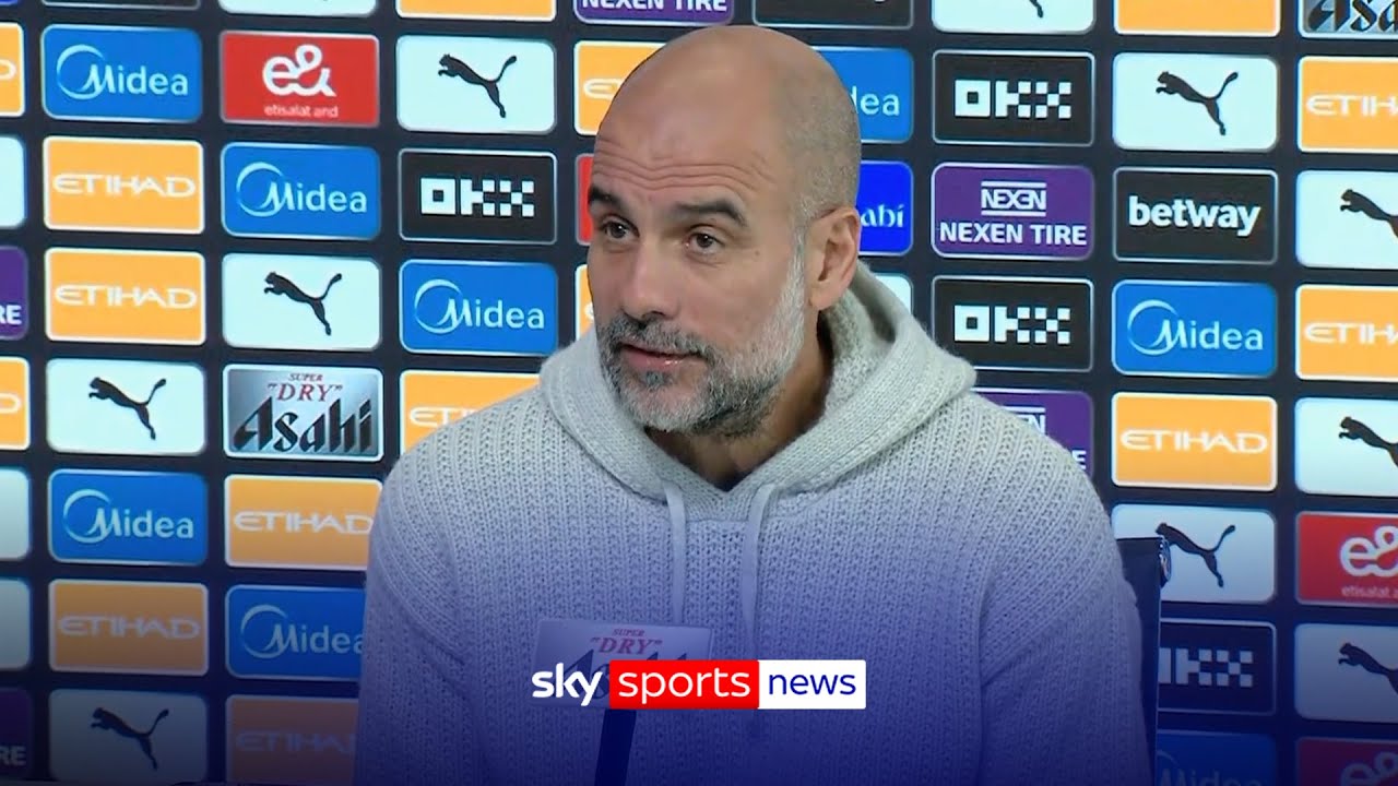 Pep Guardiola responds to speculation about his Man City future