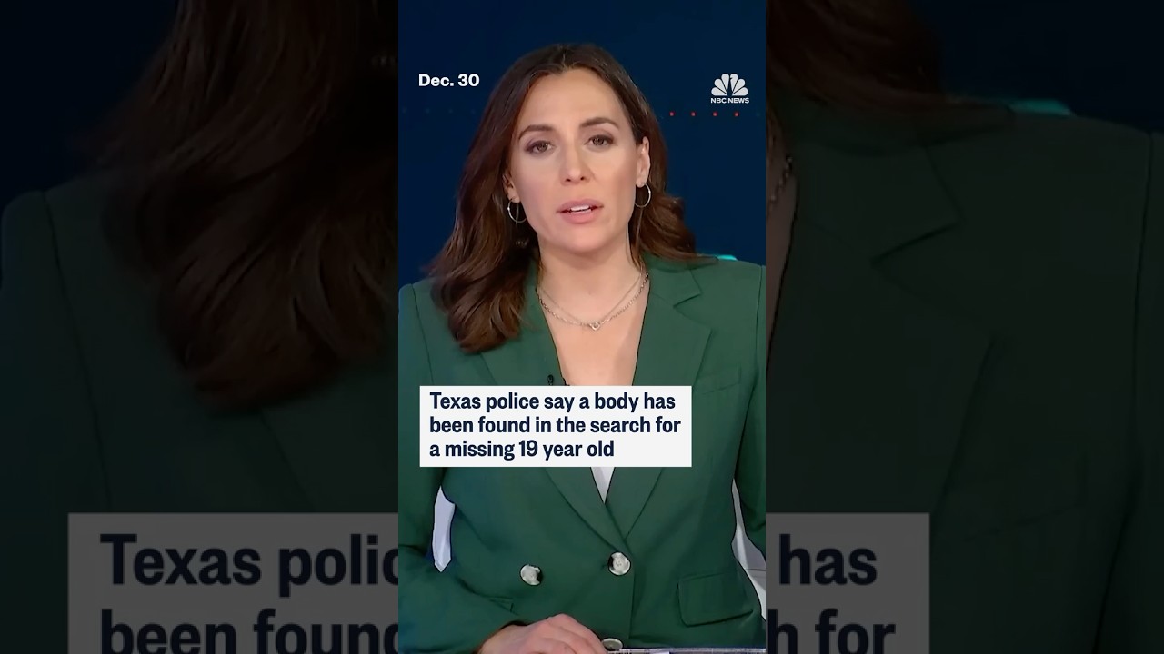 Police find body in search for missing Texas teen