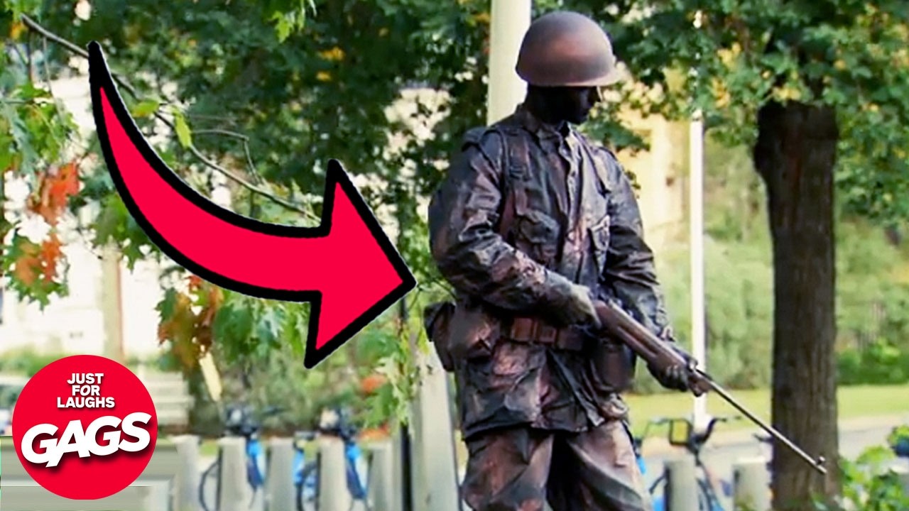Public Park Statue Prank | Just For Laughs Gags