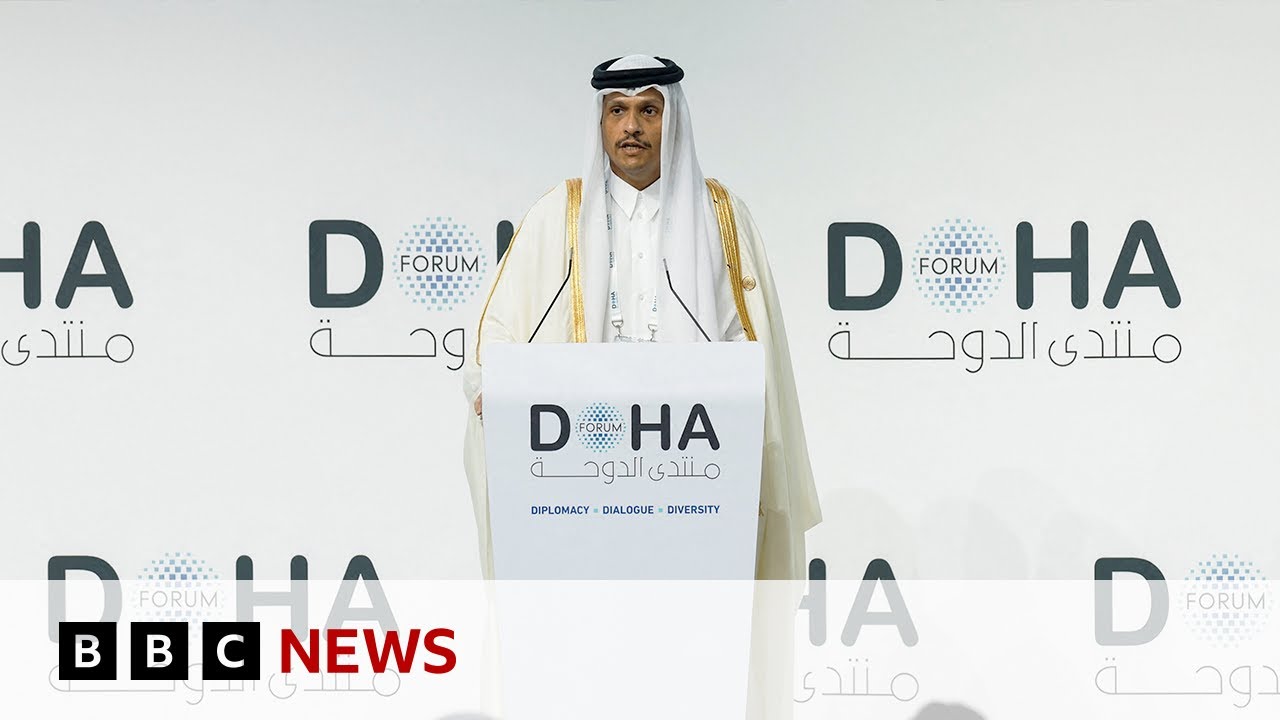 Qatari PM says Gaza talks at ‘critical’ moment | BBC News