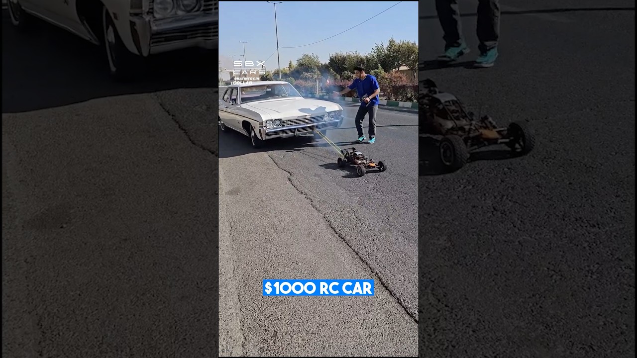 RC Cars vs Full-Size Cars! 😱 #cars #rc #vehicles