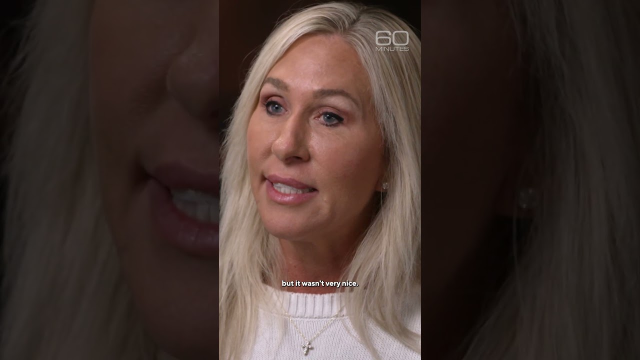 Rep. Greene blames President Trump for death threats she’s received #shorts