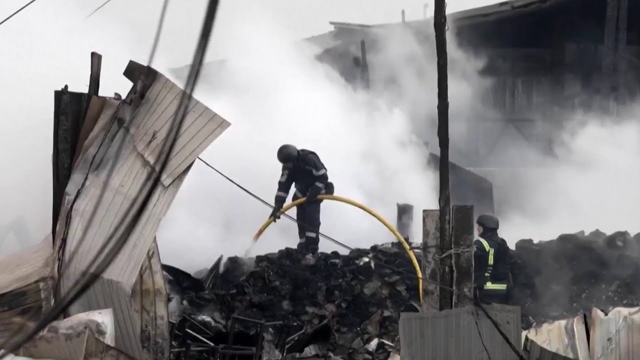 Russia launches drone strike on Ukraine amid peace talks