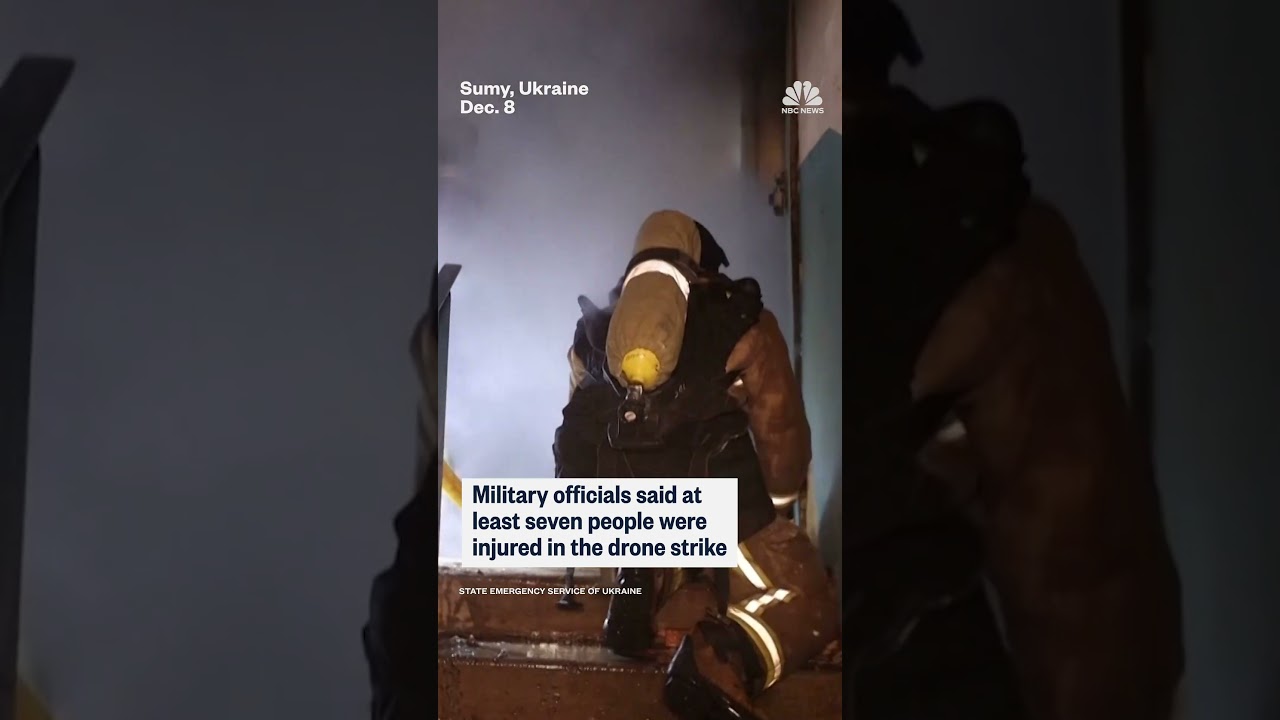 Russia launches strike on Ukrainian apartment building