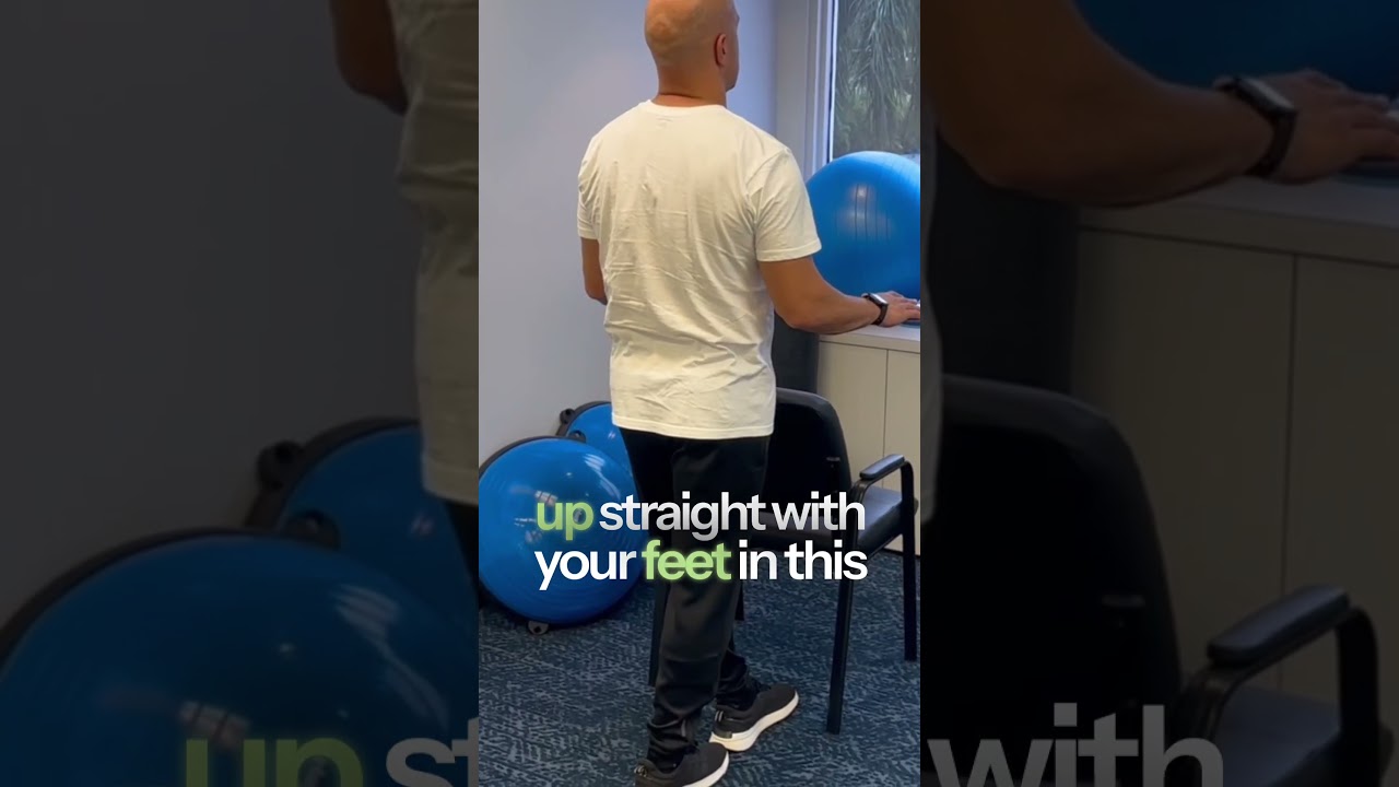 Seniors: 5 gentle Exercises for Balance #seniorcitizen #elderly #mobility #physio