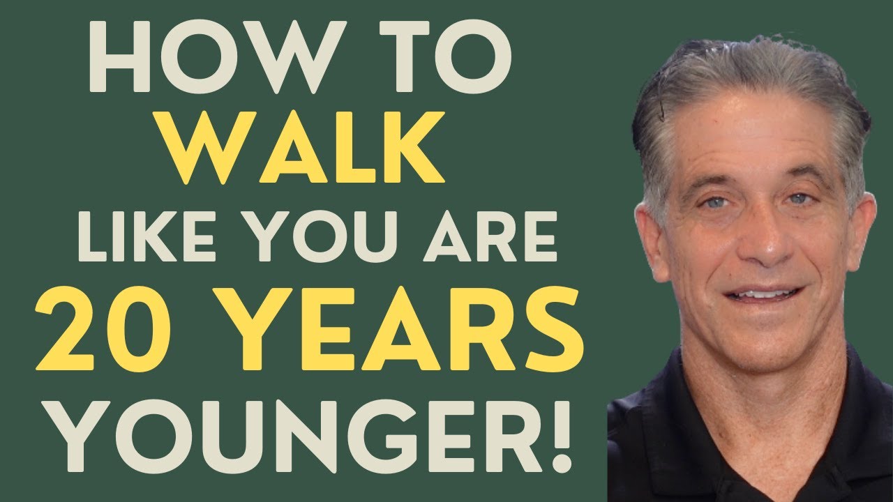 Seniors: How to Walk Like You Are 20 Years Younger!