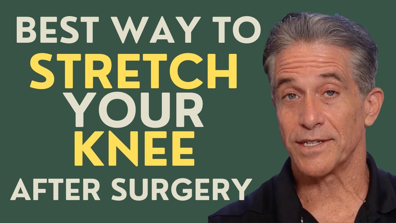 Seniors: The Best Way to Stretch Your Knee After Surgery