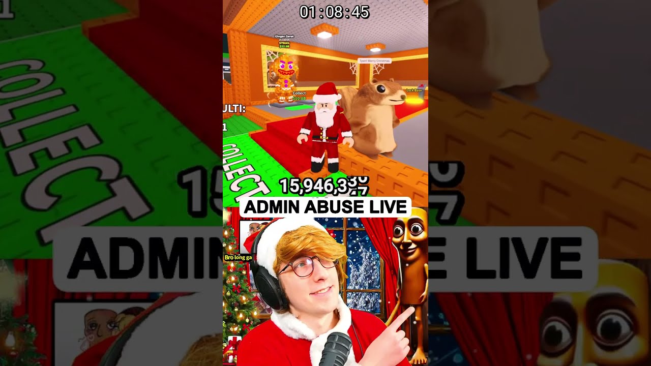 #shorts CHRISTMAS ADMIN ABUSE