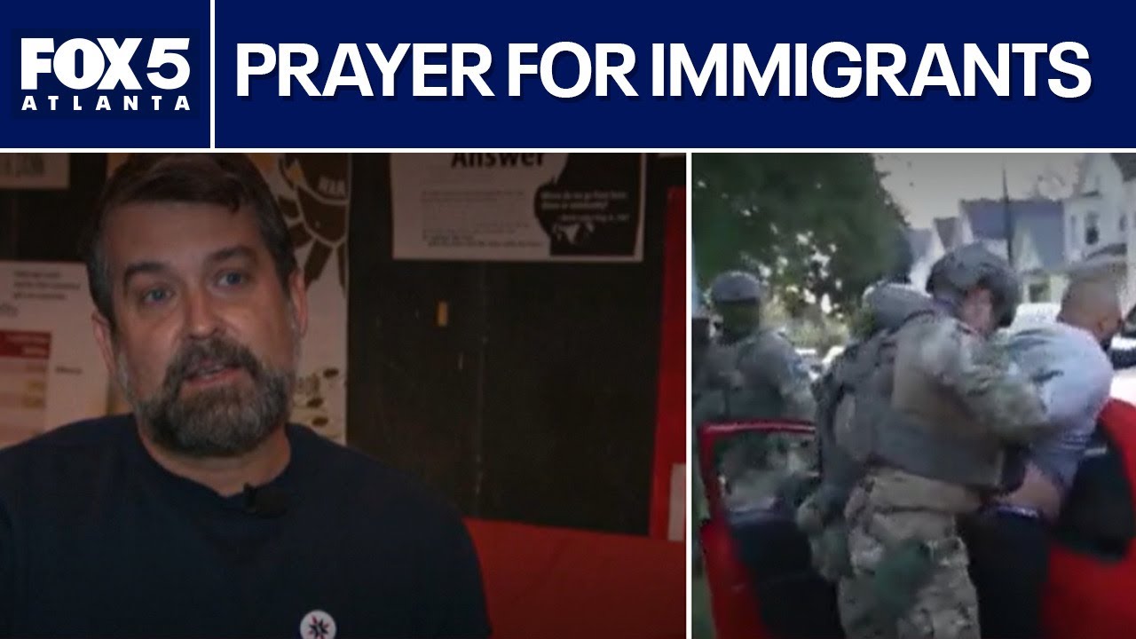 Silent prayer protests at ICE field offices | FOX 5 News