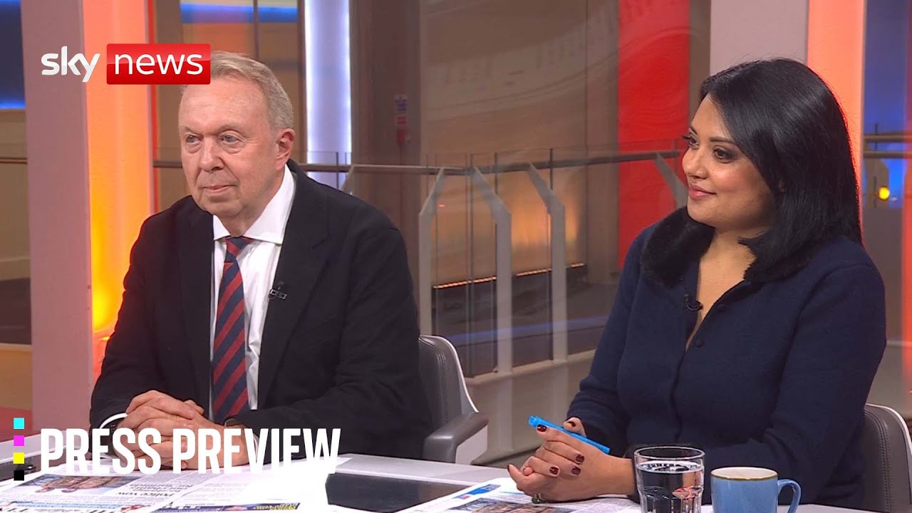 Sky News Press Preview | Wednesday 17 December 2025