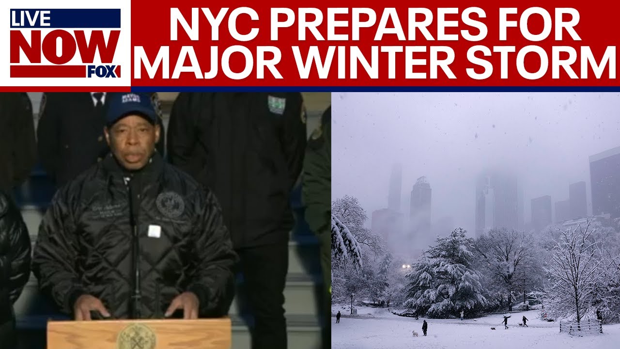 Snow storm forecast to dump up to 6-9 inches on NYC