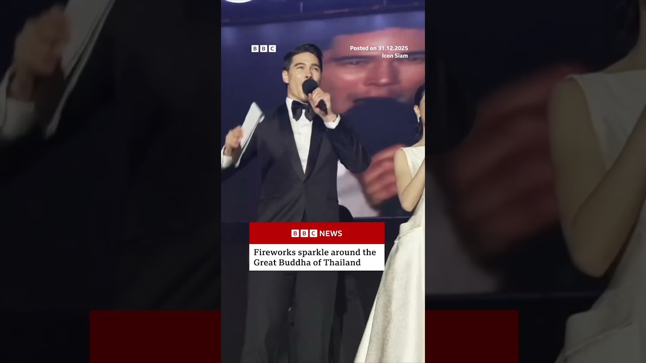 Thailand bids farewell to 2025. #Thailand #NewYear #BBCNews