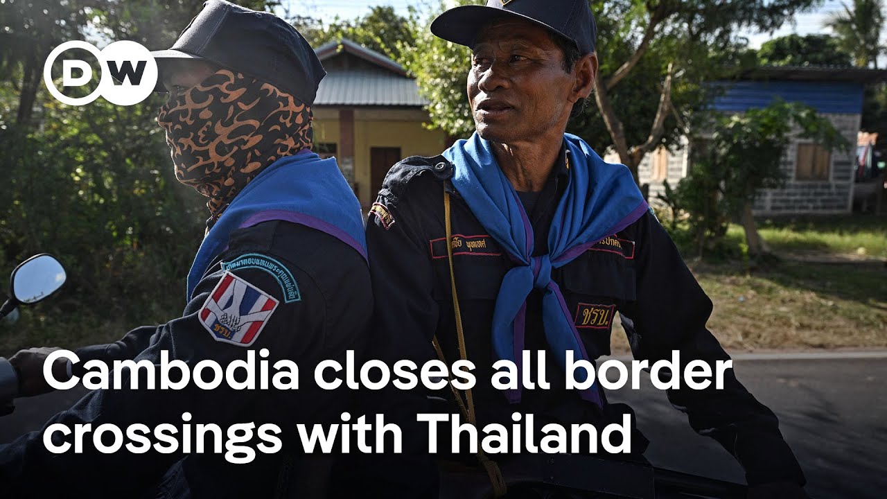 Thailand-Cambodia fighting spreads as 800,000 remain displaced | DW News
