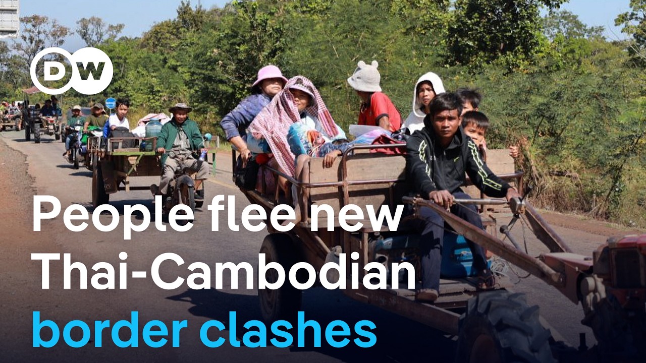 Thailand’s army launches airstrikes in new border clashes with Cambodia | DW News