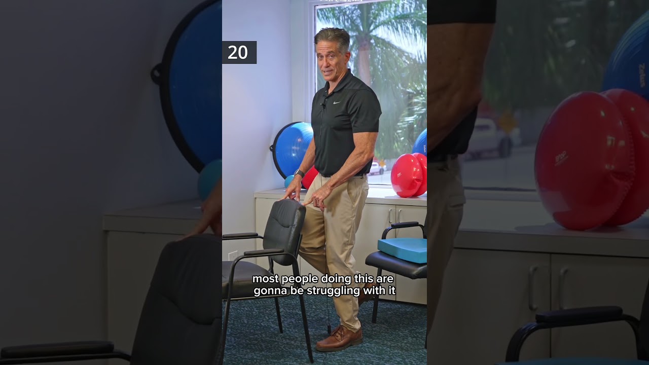 The #1 Exercise to Improve Balance for Seniors #physiotherapy #seniorfitness #physicaltherapy