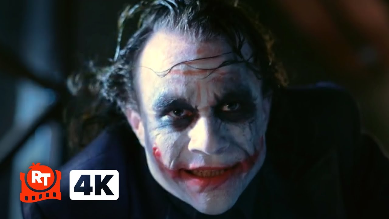 The Dark Knight (2008) 4K – Batman vs. Joker Scene | Movieclips