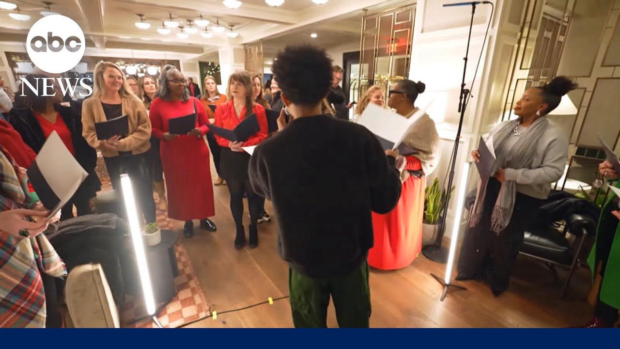 The love of singing and joy this holiday season