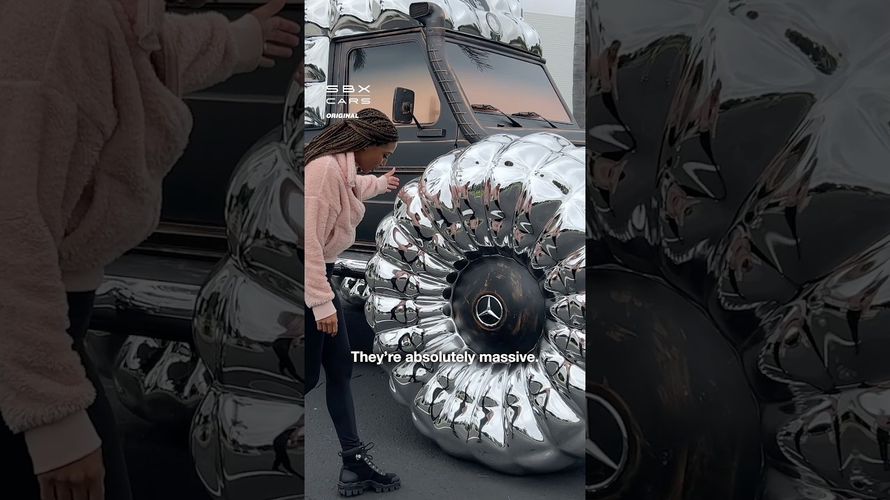 The Mondo Mercedes G-Wagen concept is designed for the moon… 😱 #supercars #space #mercedes