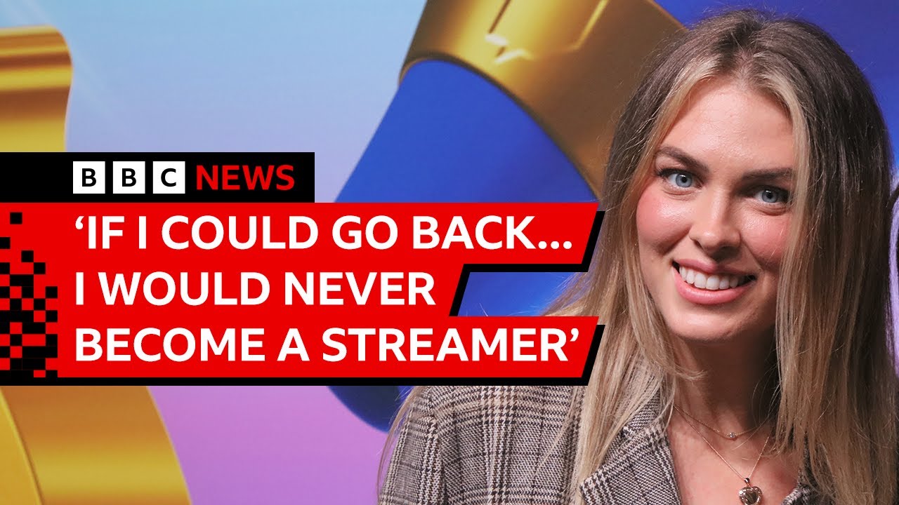 The Streamer Awards host QTCinderella reveals dark side of streaming | BBC News