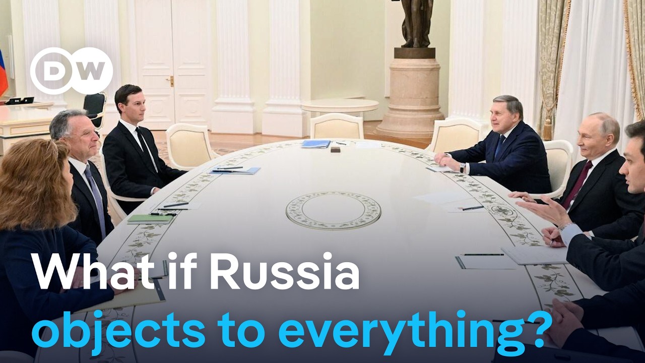 The US’s two options if Russia objects to the peace negotiations | DW News