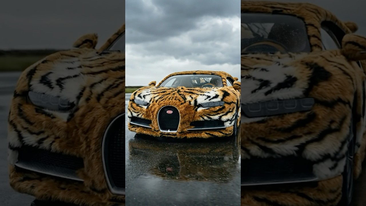 The World’s Fluffiest Supercars! 😍 #cars #modified #cats